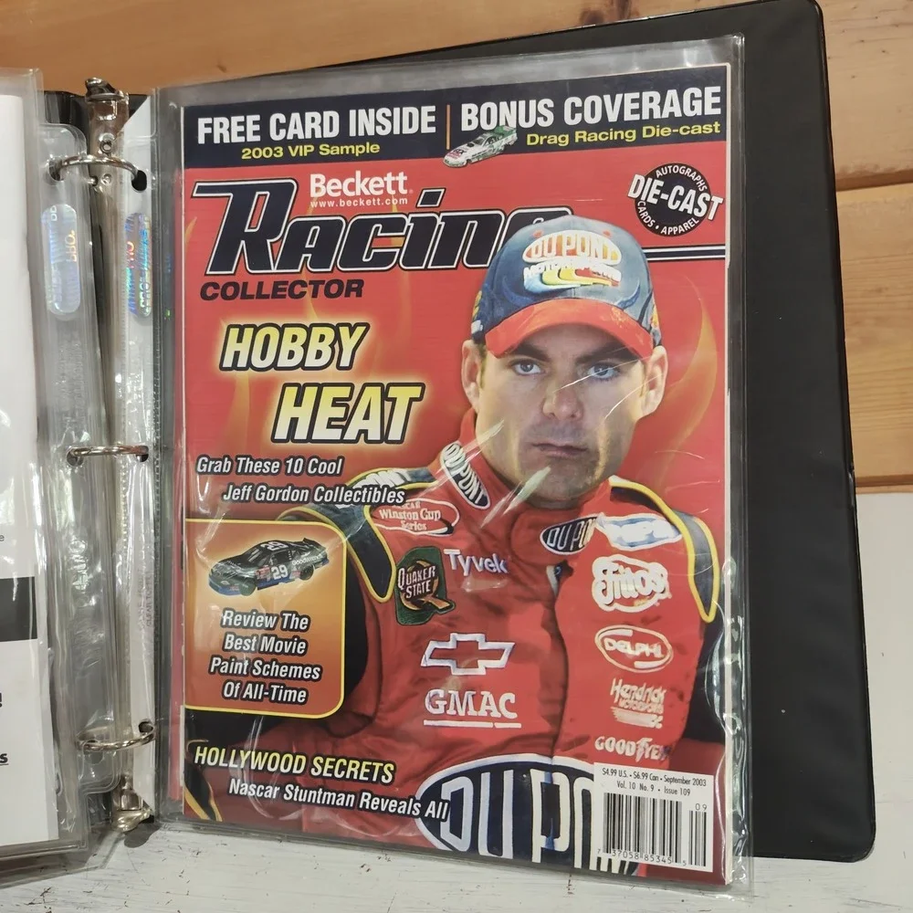 Vintage Beckett Racing Magazine September 2003 Near Mint Protective Sleeved